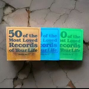 50 Of The Most Loved Records Of Your Life No. 1,2,3 LP Vinyl Record Album 1984